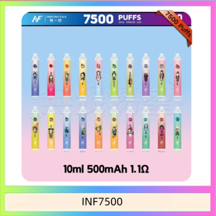 鬼滅之刃 x INF無限一次性拋棄式電子煙7500口