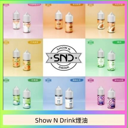 Show N Drink煙油 玫瑰檸檬冰沙 泰式奶茶